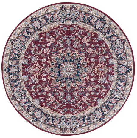 Safavieh Tucson 6'-0" x 6'-0" Rug in Red / Navy
