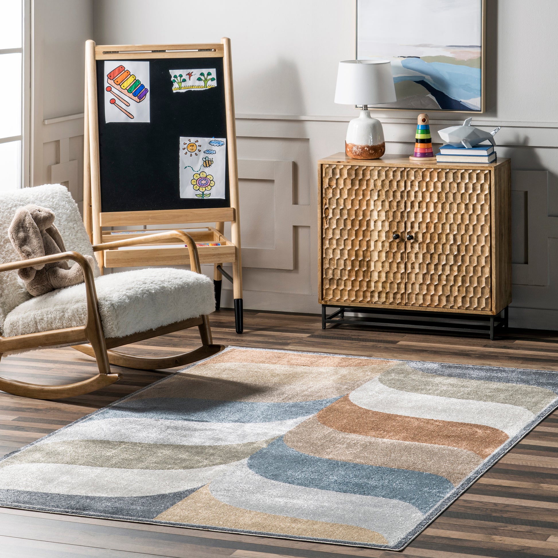 Nuloom Katarina Retro Grhn14A Multi Area Rug