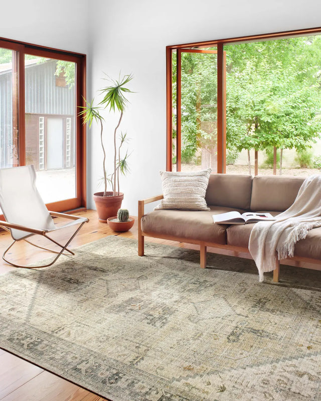 Loloi Skye Sky-13 Natural/Sand Rugs - room scene 1