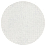 Safavieh Micro-Loop 5'-0" x 5'-0" Rug in Ivory / Grey