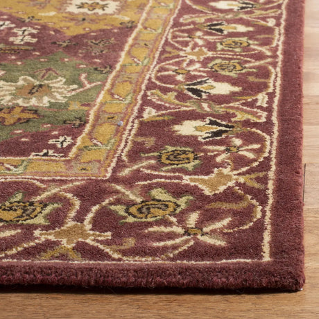 Safavieh Antiquity 4'-0" x 6'-0" Rug in Wine