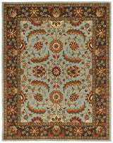 Safavieh Heritage 9'-6" x 13'-6" Rug in Blue / Brown