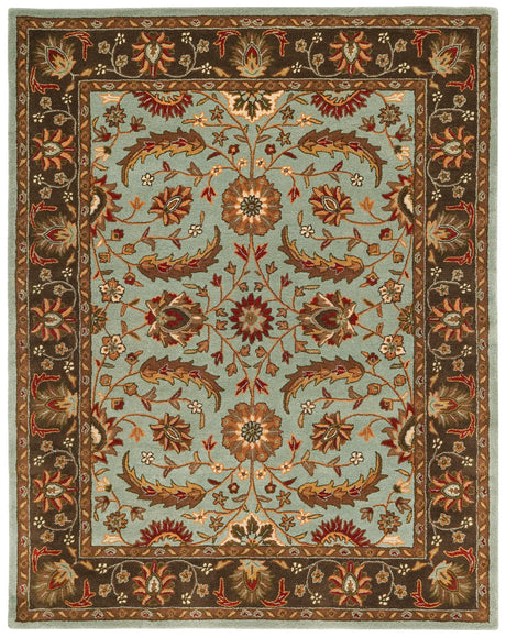 Safavieh Heritage 9'-6" x 13'-6" Rug in Blue / Brown