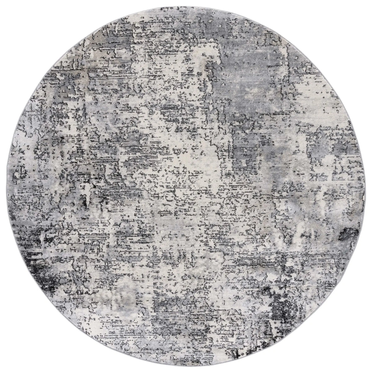 Safavieh Jasper 100 6'-7" x 6'-7" Rug in Ivory / Black
