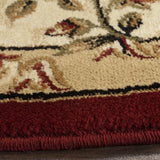 Safavieh Lyndhurst 5'-3" x 5'-3" Rug in Red / Ivory