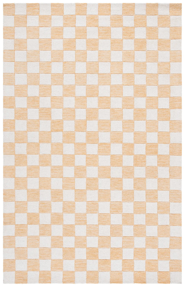 Safavieh Ebony 4'-0" x 6'-0" Rug in Gold / Ivory