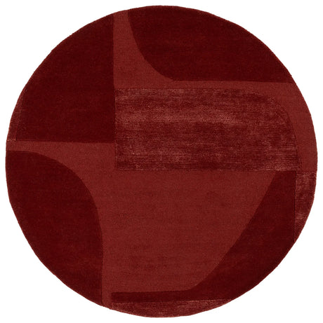Safavieh Fifth Avenue 6'-0" x 6'-0" Rug in Rust