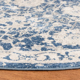 Safavieh Brentwood 5'-0" x 5'-0" Rug in Navy / Creme