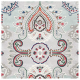 Safavieh Bella 5'-0" x 5'-0" Rug in Grey / Red