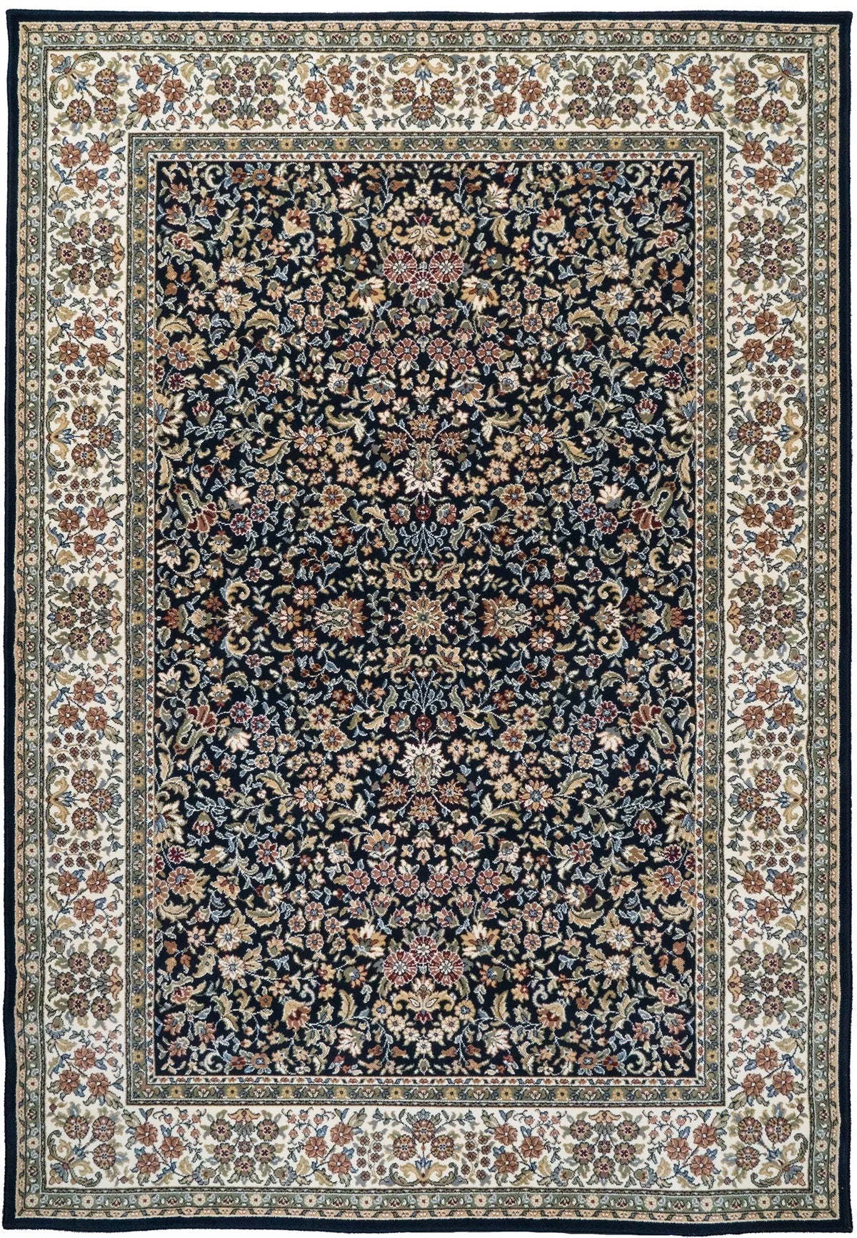 Dynamic Rugs Ancient Garden 57078 Blue / Ivory Rugs - Rectangular