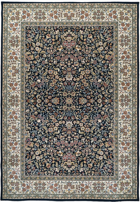 Dynamic Rugs Ancient Garden 57078 Blue / Ivory Rugs - Rectangular