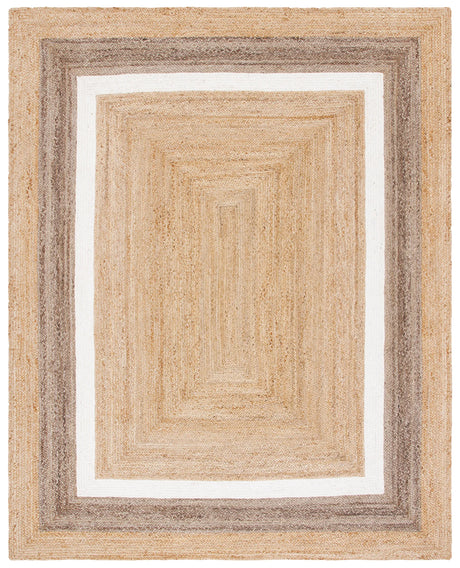 Safavieh Natural Fiber 10'-0" x 14'-0" Rug in Natural / Grey/Ivory