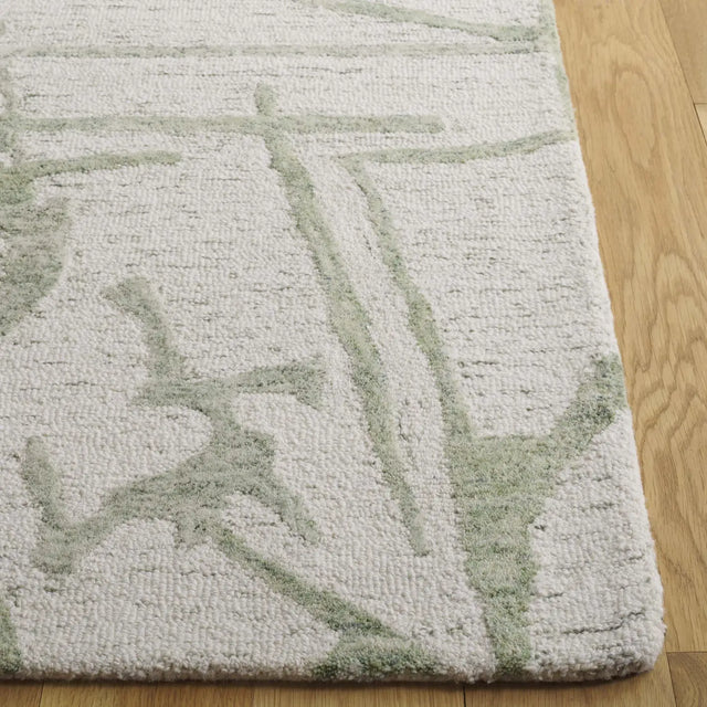 Safavieh Ebony 4'-0" x 6'-0" Rug in Ivory / Light Green