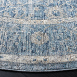 Safavieh Dream 6'-7" x 6'-7" Rug in Grey / Turquoise