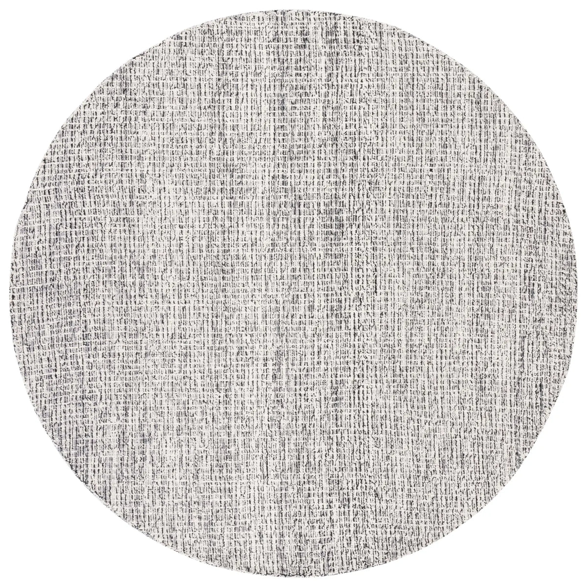 Safavieh Abstract 6'-0" x 6'-0" Rug in Black / Grey