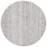 Safavieh Abstract 6'-0" x 6'-0" Rug in Black / Grey