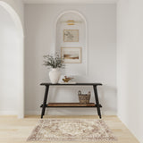 Nourison Astra Machine Washable ASW12 Machine Made Rust Rug