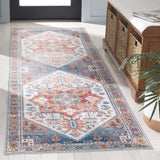 Safavieh Arizona 2'-6" x 8'-0" Rug in Rust / Navy