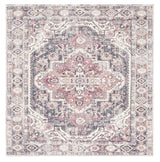 Safavieh Classic Vintage 6'-0" x 6'-0" Rug in Red / Blue