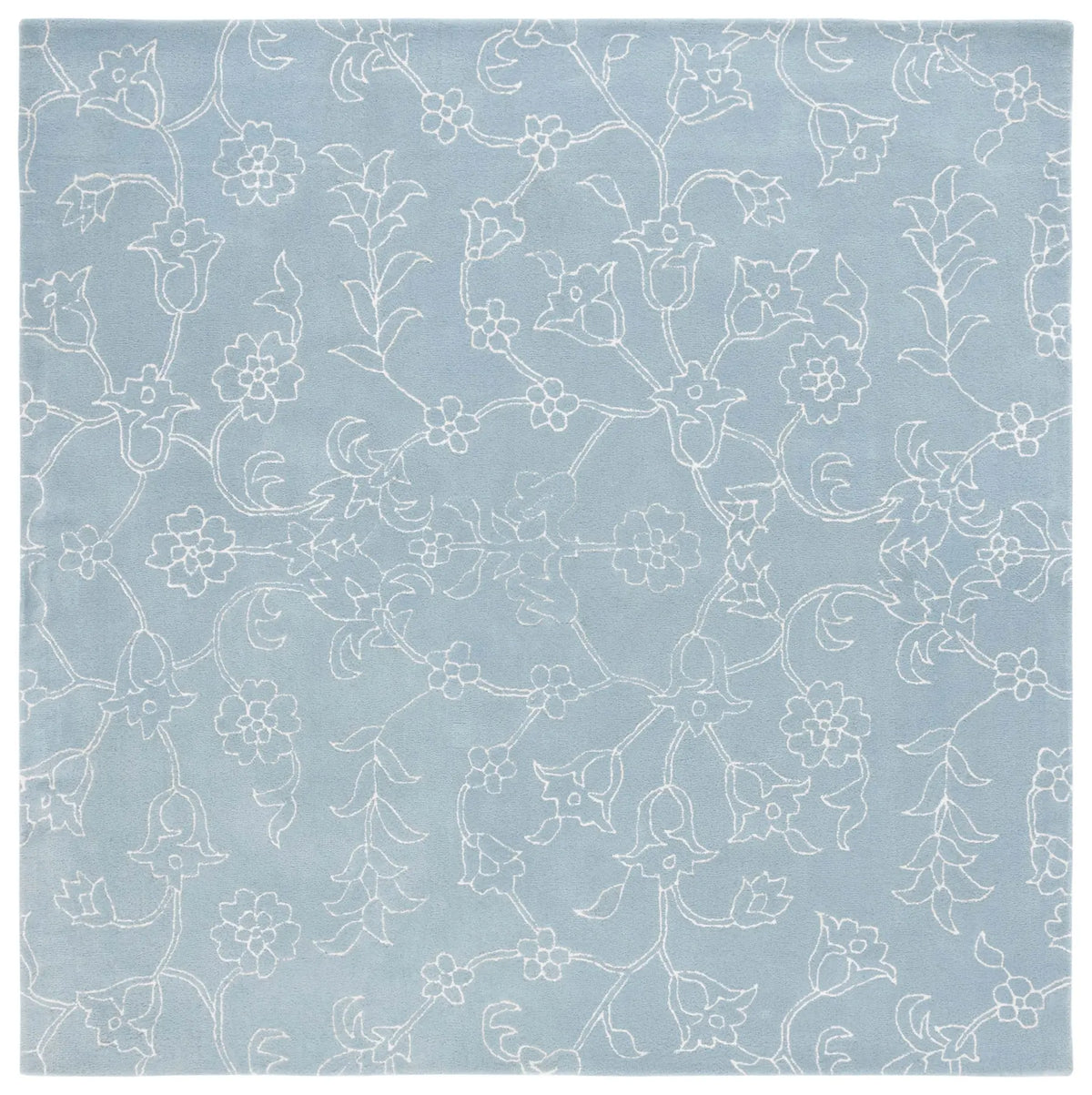 Safavieh Fifth Avenue 7'-0" x 7'-0" Rug in Blue / Ivory