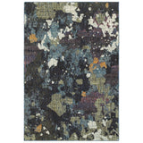 Oriental Weavers Sphinx Evolution 8029A Navy/Green Rugs - main flat