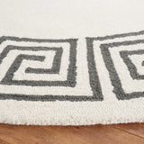 Safavieh Metro 6'-0" x 6'-0" Rug in Ivory / Grey