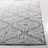 Safavieh Montauk 5'-0" x 8'-0" Rug in Charcoal / Ivory