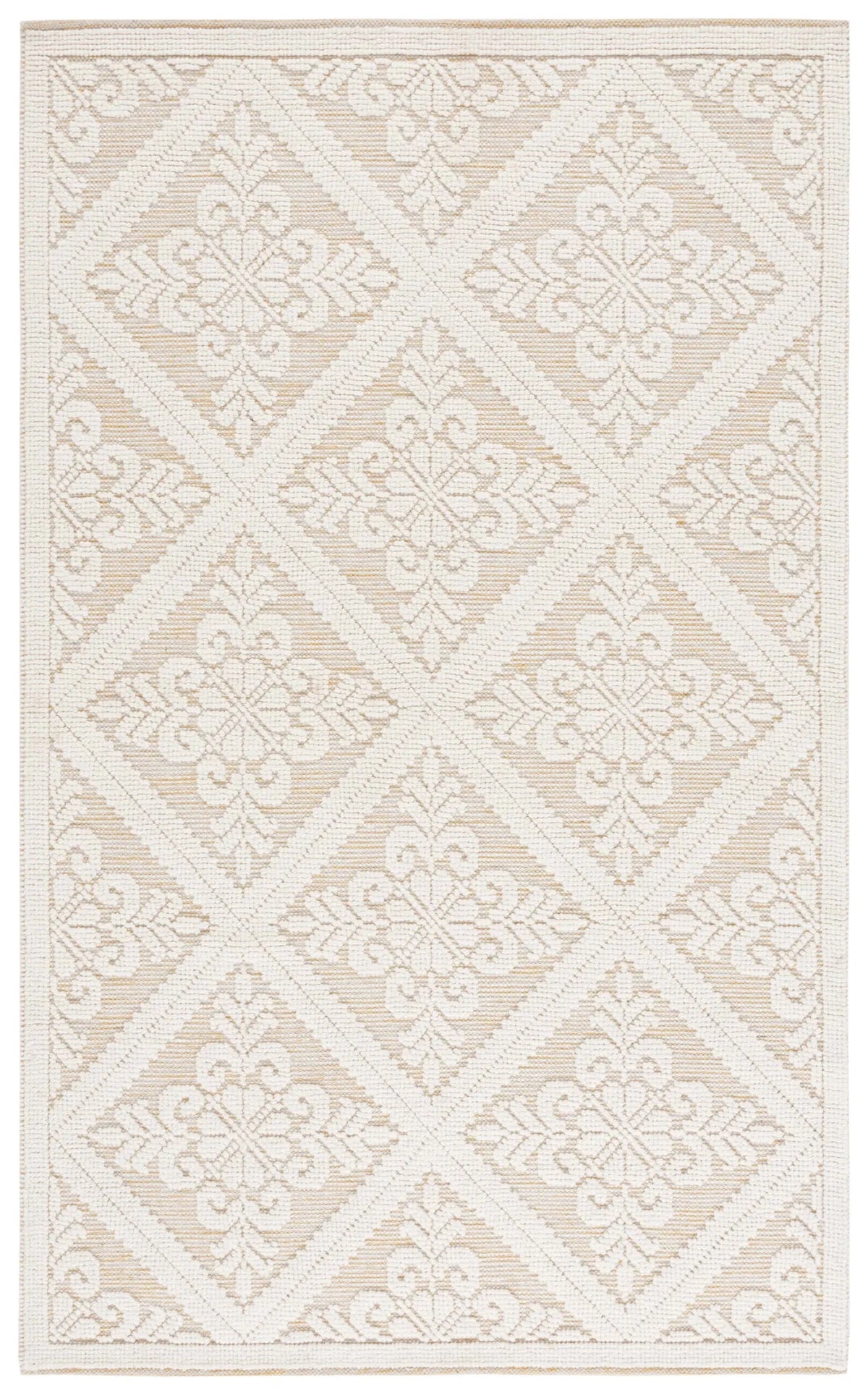 Safavieh Vermont 4'-0" x 6'-0" Rug in Ivory / Gold