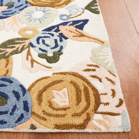 Safavieh Chelsea 4'-0" x 6'-0" Rug in Ivory / Blue