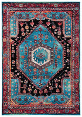 Safavieh Vintage Hamadan 4'-0" x 6'-0" Rug in Turquoise / Black