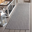 Safavieh Terrace 800 2'-3" x 8'-0" Rug in Grey / Dark Grey