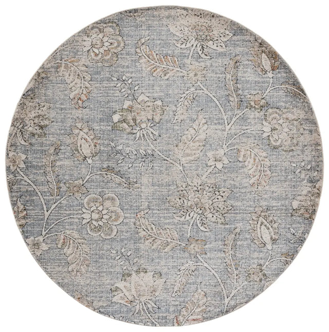 Safavieh Grove 6'-7" x 6'-7" Rug in Blue / Ivory