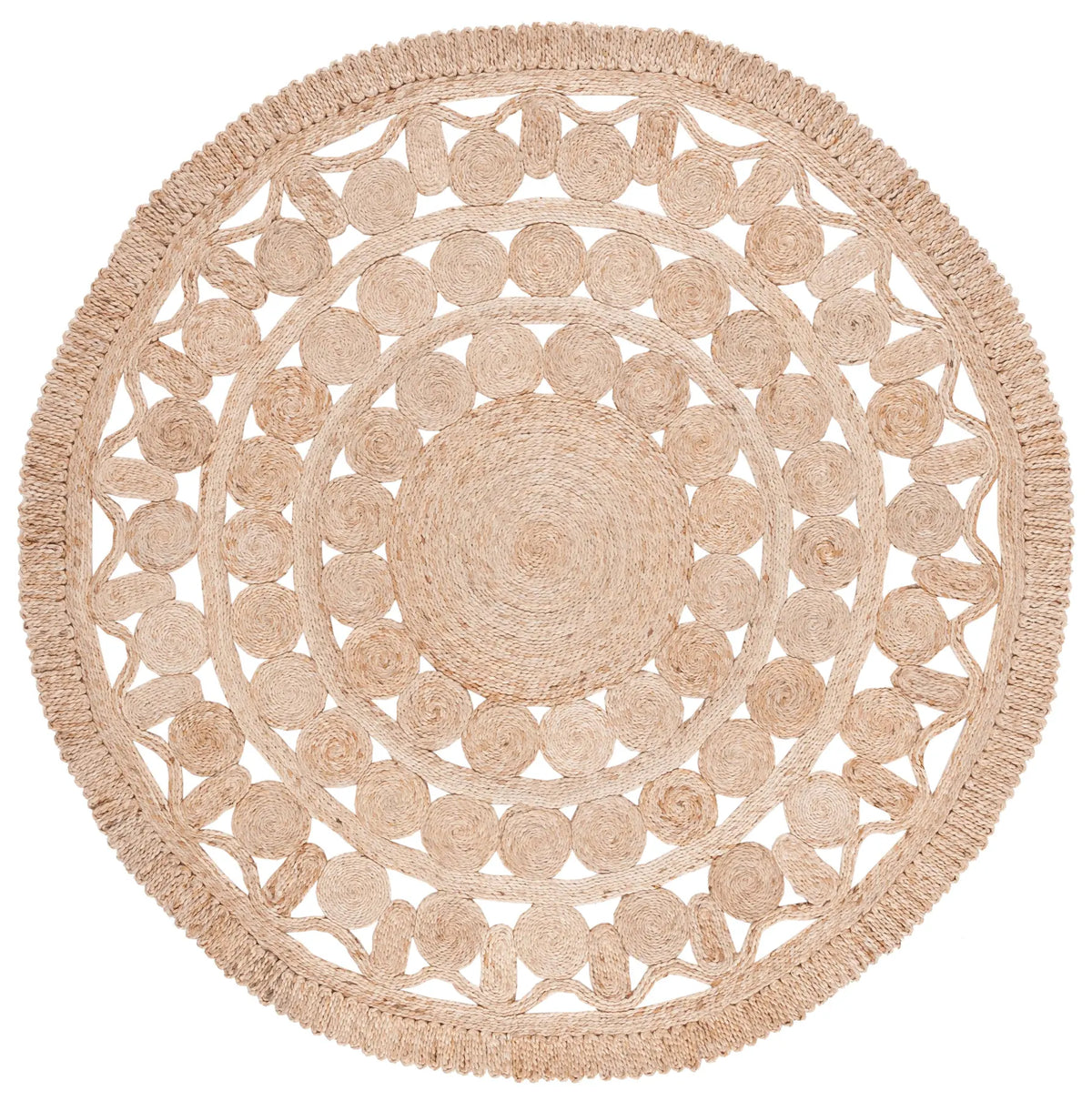 Safavieh Natural Fiber 6'-0" x 6'-0" Rug in Natural