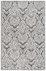Safavieh Blossom 4'-0" x 6'-0" Rug in Black / Ivory
