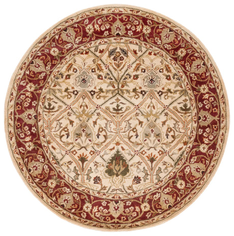 Safavieh Persian Legend 6'-0" x 6'-0" Rug in Ivory / Rust