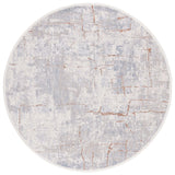 Safavieh Marmara 6'-7" x 6'-7" Rug in Beige / Blue Rust