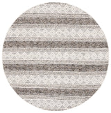 Safavieh Natura 6'-0" x 6'-0" Rug in Ivory / Black