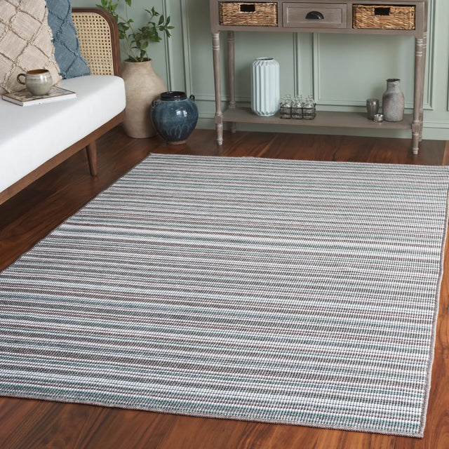 Safavieh Escape 600 5'-3" x 7'-6" Rug in Green / Brown