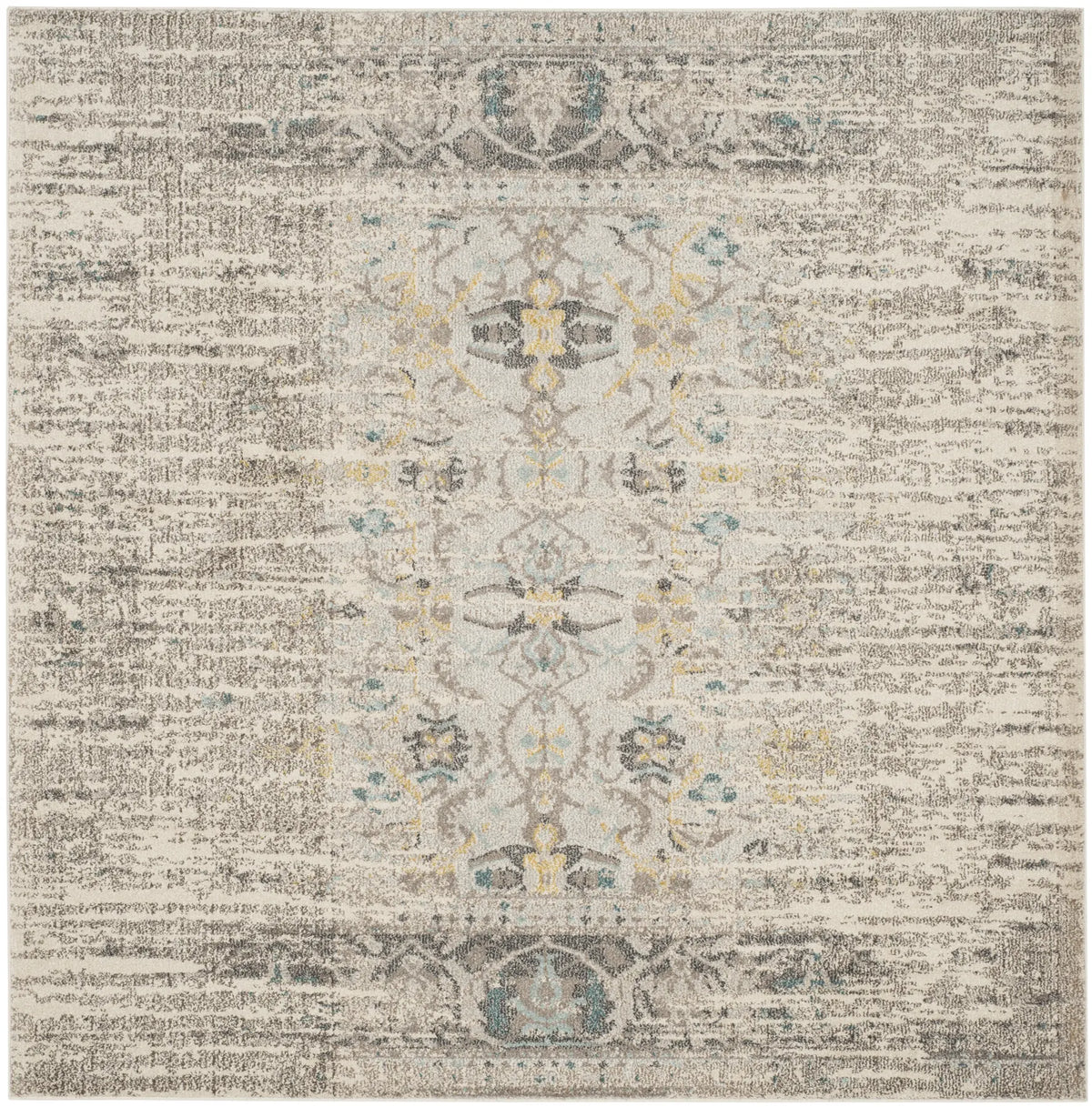 Safavieh Monaco 6'-7" x 6'-7" Rug in Grey / Multi