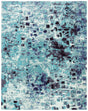 Safavieh Madison 10'-0" x 14'-0" Rug in Turquoise / Navy