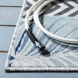 Safavieh Cabana 4'-0" x 6'-0" Rug in Ivory / Navy