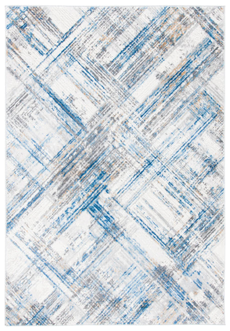 Safavieh Shivan 100 4'-0" x 6'-0" Rug in Ivory / Blue