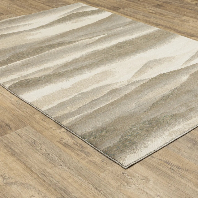 Oriental Weavers Sphinx Evolution 0982C Beige/ Ivory Rugs - angle detail