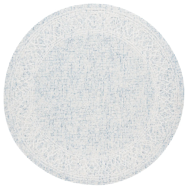 Safavieh Ebony 6'-0" x 6'-0" Rug in Blue / Ivory