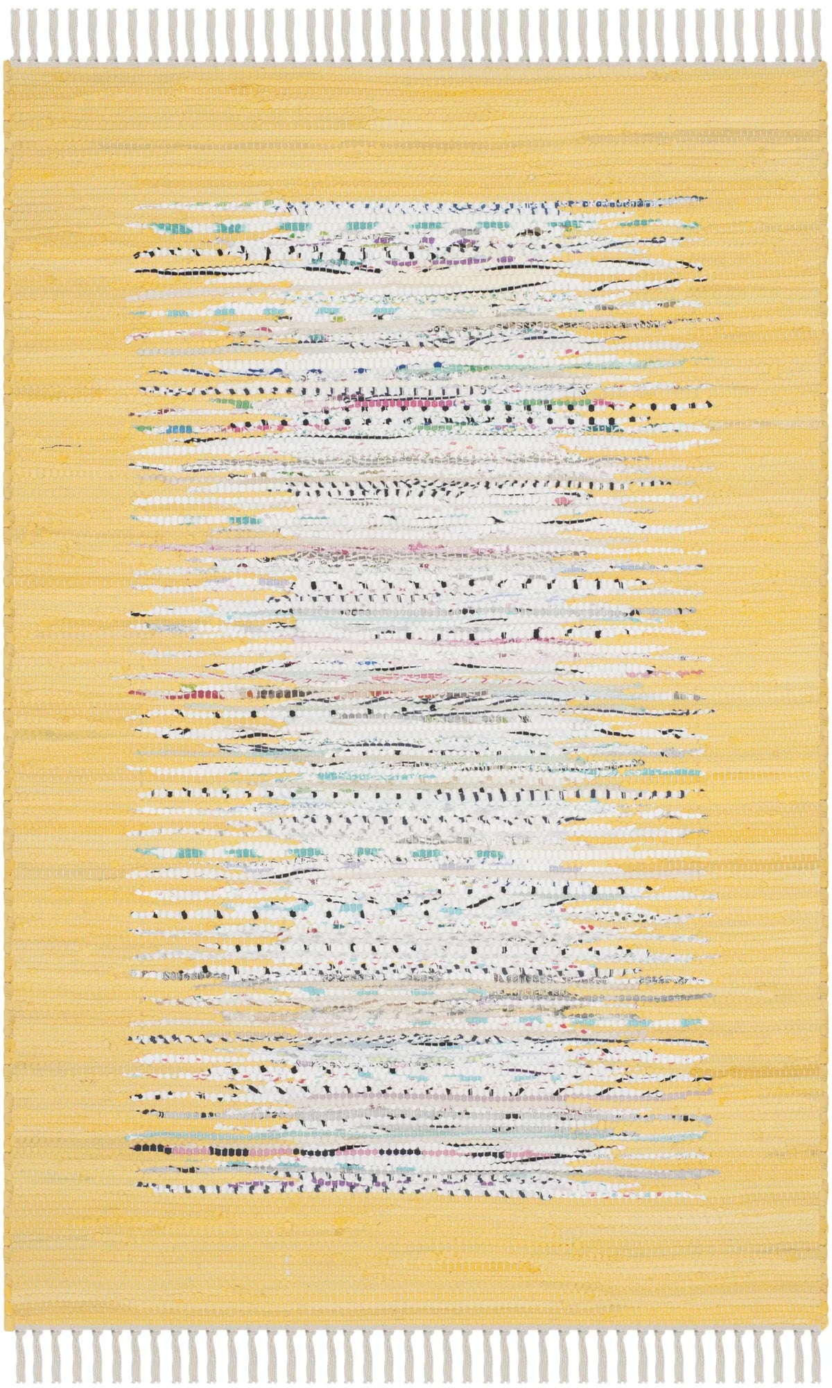 Safavieh Montauk 2'-6" x 4'-0" Rug in Ivory / Yellow