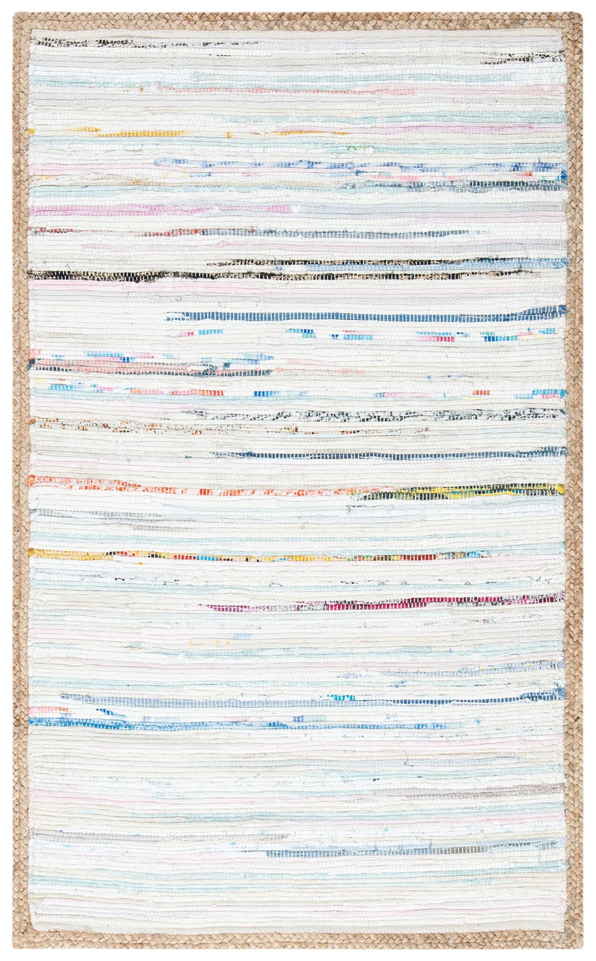 Safavieh Montauk 3'-0" x 5'-0" Rug in Grey / Natural