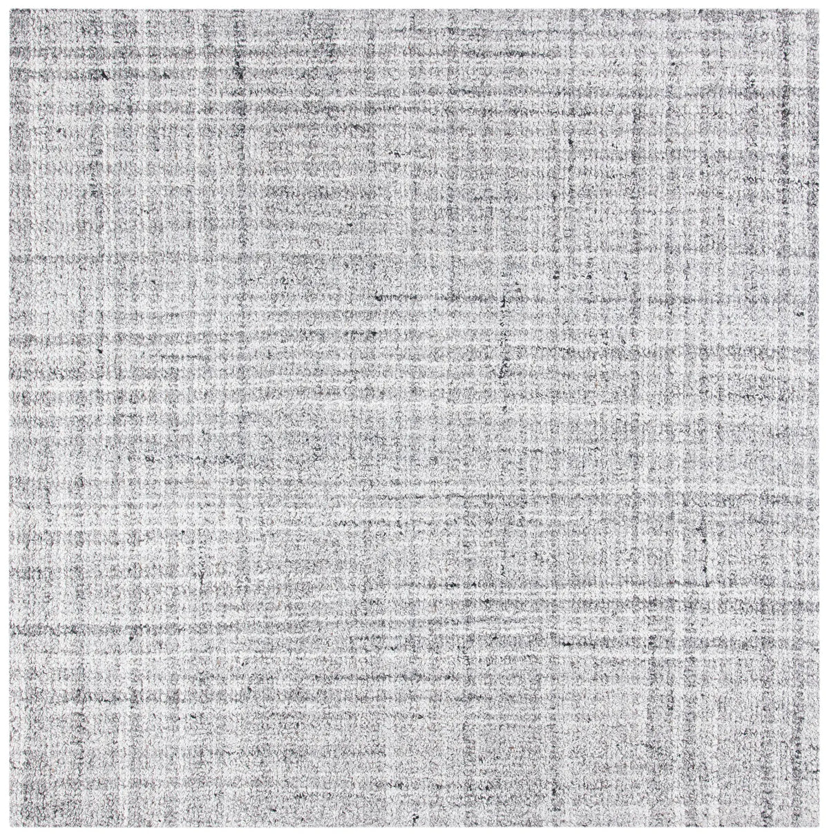 Safavieh Abstract 6'-0" x 6'-0" Rug in Grey / Black