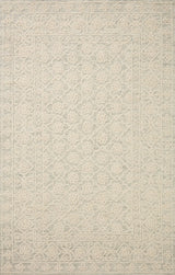 Loloi Cecelia Cec-01 Mist/Ivory Rug - main flat
