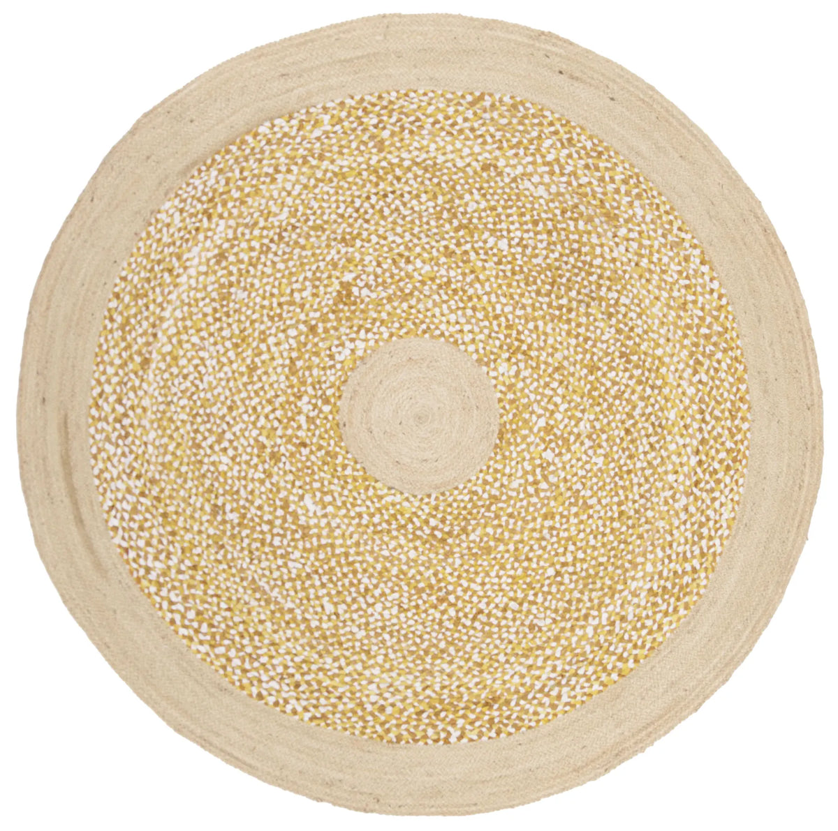 Safavieh Cape Cod 5'-0" x 5'-0" Rug in Gold / Natural