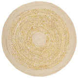 Safavieh Cape Cod 5'-0" x 5'-0" Rug in Gold / Natural